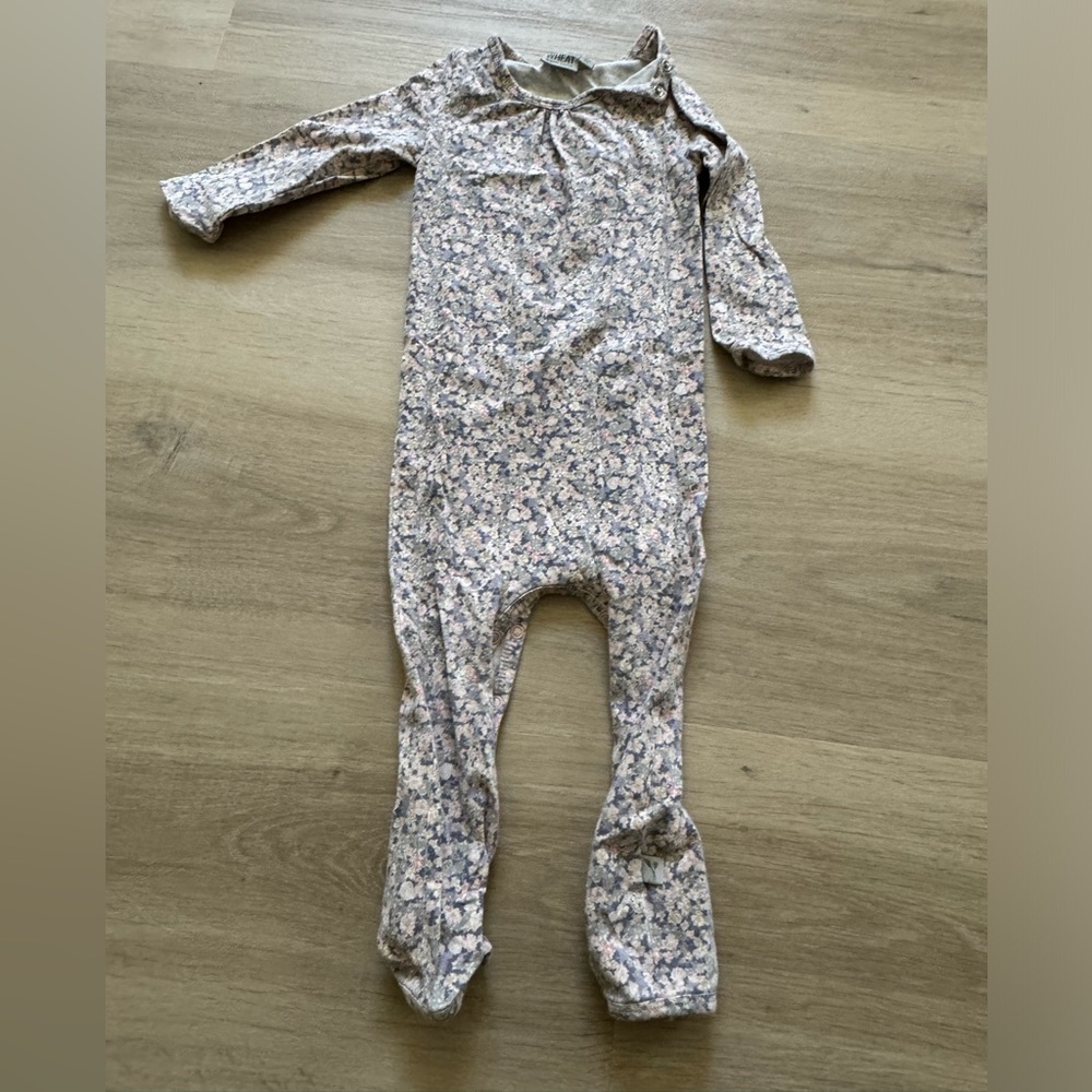 Disney & wheat pajama overall/jumpsuit - 18 months